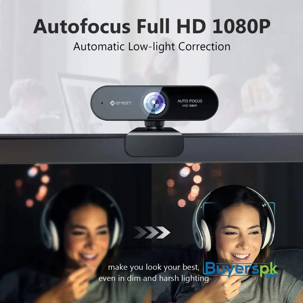 Emeet Nova 96° View Portable Autofocus Webcam – with Microphone - Camera Price in Pakistan Emeet Nova 96° View Portable Autofocus Webcam – with Microphone - Camera Price in Pakistan